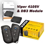 Viper 4105V 1-WAY Car Start System Two 4-BUTTON + DB3 Bypass. Fixed Price $199.00.