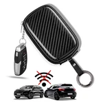 Faraday Key Fob Protector Carbon Fiber Shielding Bag For Rfid Signal .... Fixed Price $29.45.