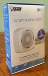 Feit Electric Smart Indoor Wi-f Audible Home Security Alarm With Flashing Lights. Fixed Price $28.00.