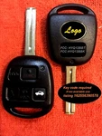 (blade Cut Inc) Diy Remote Entry Fob W/4C Chip Easy Program Keys For Lexus. Fixed Price $31.98.