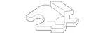 Genuine Ford Side Camera Bracket FL3Z-19H421-E. Fixed Price $29.32.