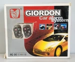 Giordon Car Alarm System 1994, 2 Remote Fobs, New Open Box. Fixed Price $19.95.