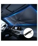 Protect Your Car From The With This Portable, Foldable Windshield Sunsha. Fixed Price $15.55.