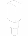 Oem New 2008-2009 Ford Montego Taurus X Rear Parking Aid Retainer 5F9Z-14B345-AA. Fixed Price $121.02.