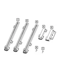 Genuine Mopar Passive Entry Antenna 68593565AA. Fixed Price $18.10.