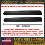 2X Black Sunroof Shade Roll-up Cover For Bmw Mini 2014-2022 54109451245. Fixed Price $108.00.