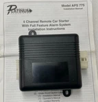 Prestige Security Remote Start System Replacement Module Brain. Fixed Price $15.00.