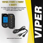 Viper 7756V 2-WAY Lcd + 1-WAY Remote & Micro Usb Charger. Fixed Price $199.99.