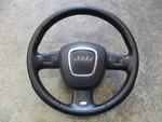 Genuine S6 Multifunction Leather Steering Wheel Audi A6 Black 4F0419091AF. Fixed Price $419.71.