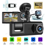 Car Dual Lens Dash Hd 1080P Front/rear/inside Video Recorder Camera G-sensor. Fixed Price $22.99.