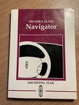 Used Genuine 2000 Lincoln Navigator YL7J-19A321-AD Owner's Guide Free Shipping. Fixed Price $24.99.