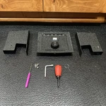 Center Console Gun Safe Vault Compatible With Toyota Tacoma 24-26. Fixed Price $107.10.