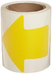 200 Brady 121046 Nonabrasive Arrow Shape Floor Marking Tape 2" Width, Yellow New. Fixed Price $8.49.