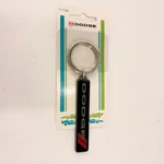 New Mopar 711596 Dodge Metal Enamel Key Chain Fob Ring Black Red Logo. Fixed Price $9.99.