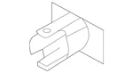 Genuine Volkswagen Park Sensor Mount Bracket 7P6-919-493-A. Fixed Price $36.67.