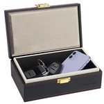 Ticonn Faraday Box, Car Key Fob 8.38"(L)X5.25"(W)X3"(H), Pu Leather Black. Fixed Price $39.29.