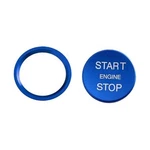 Car Engine Start Stop Push Botton Cover, Aluminum Auto Key Ignition Switch Blue. Fixed Price $6.14.