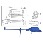 Jeep 68598113AA Keyless Entry Antenna. Fixed Price $56.39.