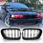 Gloss Black Dual Slats Kidney Grill For 1999-2002 Bmw E46 M3 325CI 330CI Coupe. Fixed Price $26.99.