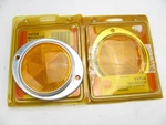 (2) Peterson Manufacturing V472A Amber 3" Aluminum Oval Reflectors. Fixed Price $11.66.