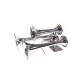 Omega AH-300 Chrome Train Horn AH300 Triple Brass Asse.... Fixed Price $157.50.