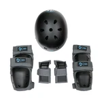 Kryptonics California Series 4IN1 Protective Combo S/m Helmet Jr Pads Matte Blk. Fixed Price $32.95.