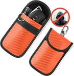 Upgraded Faraday Bag For Key Fob (2 Pack), Premium Protector. Fixed Price $16.67.