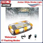 Rechargeable Amber Emergency Roof Top Strobe Light Wireless Battery 48LED 17MODE. Fixed Price $60.70.