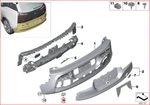 Bmw I3 Series I01 Mount For Pdc Ultrasonic Sensor Rear 7305104. Fixed Price $37.43.