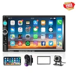 7-INCH Hd Touchscreen Car Stereo With Bluetooth And Backup Camera For Safety. Fixed Price $53.99.