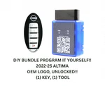 Diy Fob And Programming Kit For Oem Logo Nissan Altima Smart Key 285E3-6LS5A. Fixed Price $99.99.