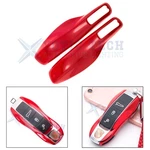Red Remote Smart Key Shell Holder Cover For Porsche Cayenne Panamera Macan 911. Fixed Price $11.89.