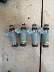 4X Subaru Wrx 02-05 Light Blue Fuel Injectors: 440CC. Fixed Price $70.00.