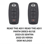 Pair Of Oem Unlocked Mint 2022-25 Nissan Versa Smart Keys 285E3-6LY1E. Fixed Price $66.00.