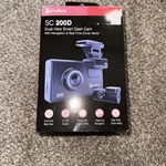 Cobra Sc 200D Dual-view Smart Dash With Rear-view Accessory Camera. Fixed Price $100.00.