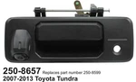Rostra 250-8657 Tailgate Latch Handle With Camera For 2007-2013 Toyota Tundra. Fixed Price $185.00.