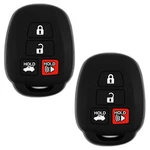2X Keylessoption Fob Cover Replacement For 2012 2013 2014 2-PACK, Black. Fixed Price $17.12.