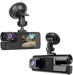 1080P Dual Camera For Car Front And Inside Security Black. Fixed Price $29.99.