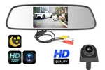 Car Rear View Backup Parking Camera Night Vision System W/5" Mirror Monitor Kit. Fixed Price $52.99.