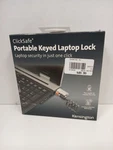Kensington Clicksafe Portable Keyed Laptop Lock With. Fixed Price $6.99.