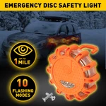 Bright Led Flare Emergency Disc Roadside Safety Light For Car Truck Trailer. Fixed Price $19.99.