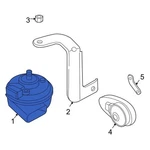 For Porsche Cayenne 2003-2010 95563502101 Horn. Fixed Price $92.28.