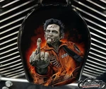 Harley Davidson Custom Horn Cover Touring Dyna Softail Sportster M8 Johnny Cash. Fixed Price $139.99.