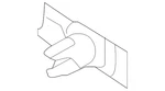 Genuine Volkswagen Park Sensor Bracket 5G0-919-491-A. Fixed Price $32.21.