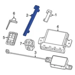 Jeep 68577145AA Keyless Entry Antenna. Fixed Price $20.44.