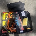 Car Roadside Kit, Portable Safety Kits For Emergency, Blac. Fixed Price $50.00.