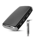 Qaggum Keyless Entry Fob Cover Compatible With Mazda 4 Buttons, Black. Fixed Price $24.18.