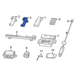 Dodge 68576274AA Rear Center Keyless Entry Antenna. Fixed Price $11.17.