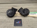 08-13 Oem Bmw E82 E88 128I 135I Left Right Horn Signal Low Tone Pitch Pair. Fixed Price $44.95.