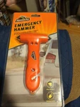 New Sealed Armorall Emergency Hammer For Vehicle Rescue Break Glass Cut Seatbelt. Fixed Price $14.99.